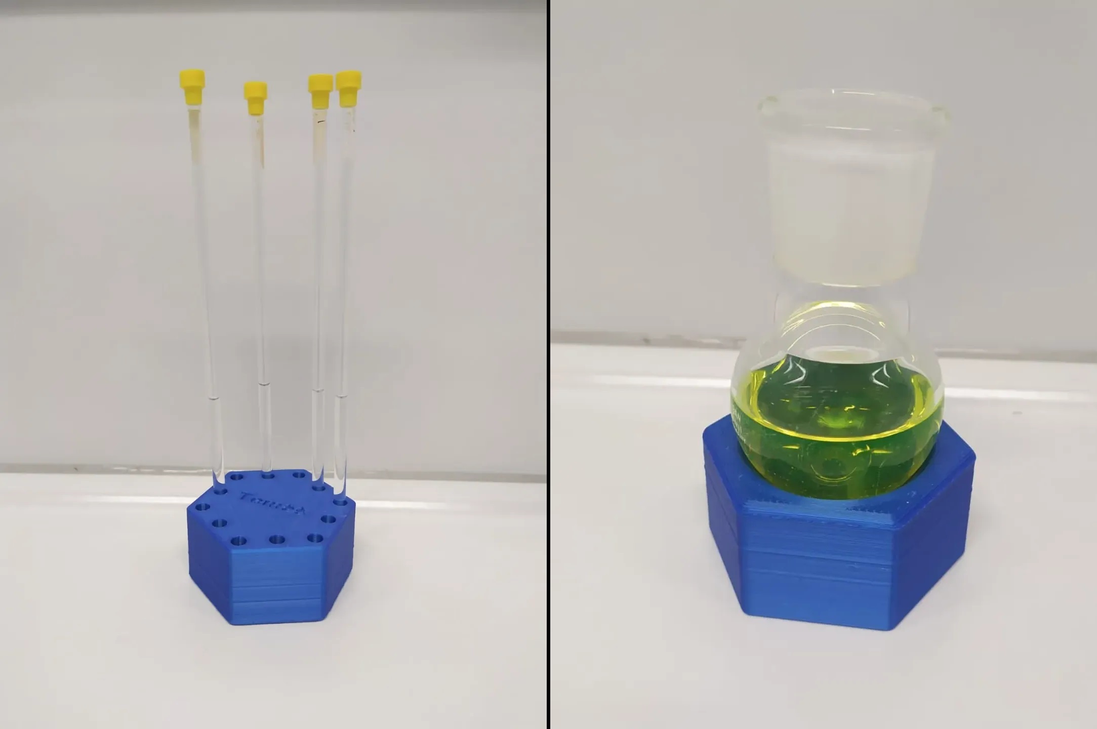 Tube_stand The 3D NMR tube stand doubling as a RBF stand